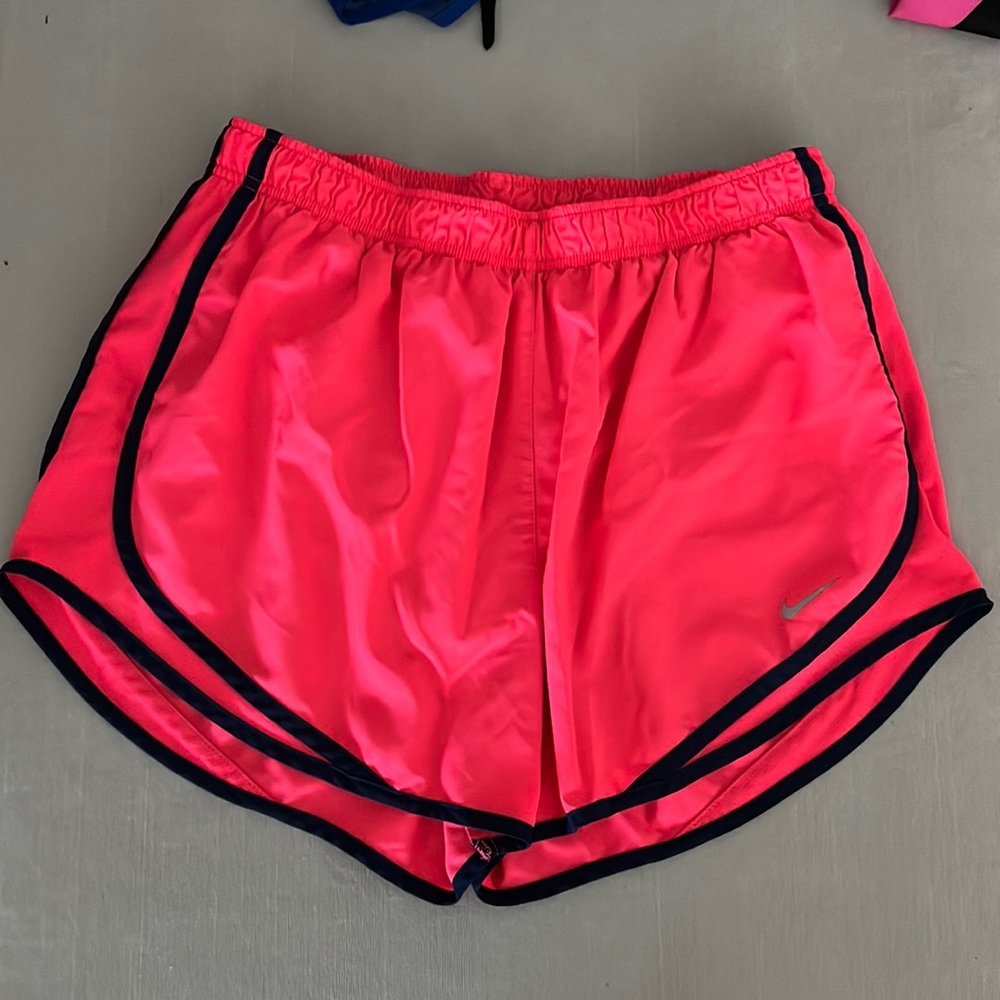 Pink Nike shorts